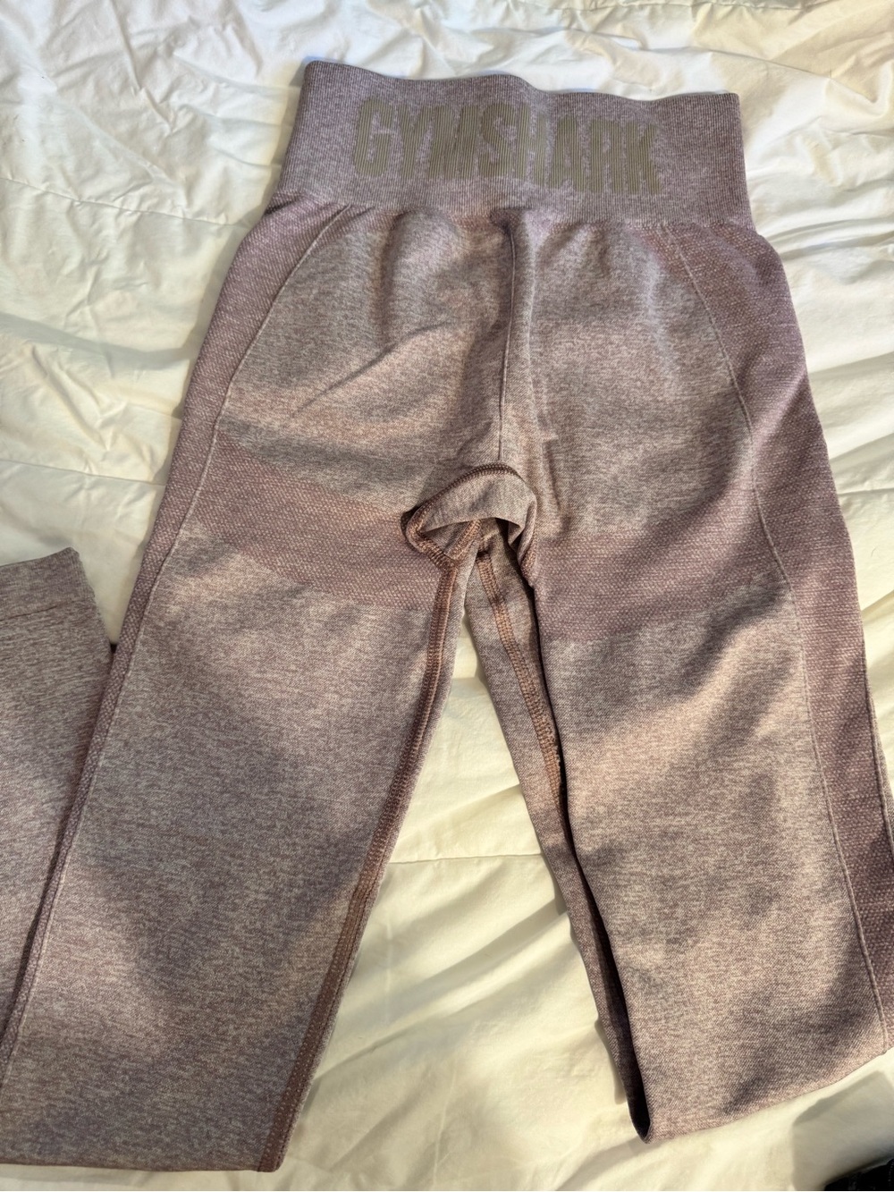 Gymshark Mauve Marl High-Waist Leggings
